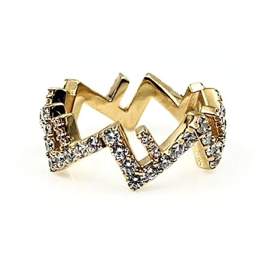 Fendi F Logo Cubic Ring 120424023 121719883