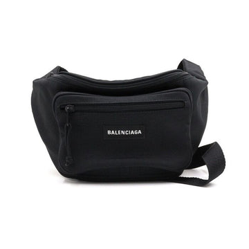 Balenciaga Explorer Black Canvas Hip Bag Belt Bag Crossbody AA46756 152892944