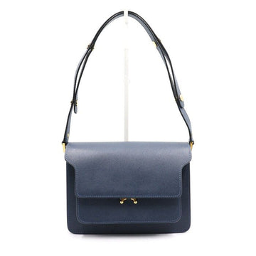Marni Saffiano Trunk Shoulder Bag and Crossbody Bag aa46713 152892768