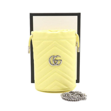 Gucci Chevron Mini Bucket Bag Chain Shoulder Bag and Crossbody aa46866 152892908