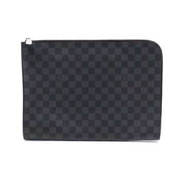 Louis Vuitton Damier Graphite Pochette Jour GM Clutch Bag N64437 152892644