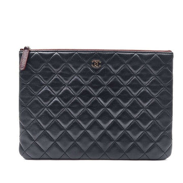 CHANEL Classic Lambskin Clutch New Medium 122524013 123095064