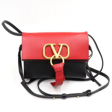 Valentino V Ring Logo Double Flap Shoulder Bag and Crossbody Bag 47027 152892729