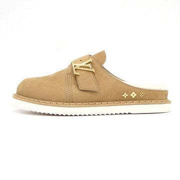 LOUIS VUITTON LV Easy Mule Shearling Damen Slipper aa47275 152896533