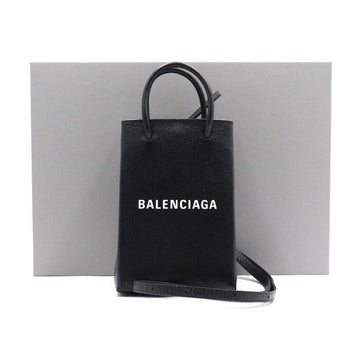 BALENCIAGA Mini Handytasche mit Logo und Schulterriemen 593826 152892849