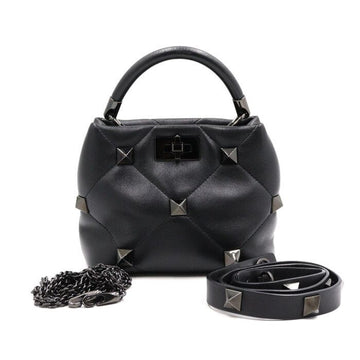 VALENTINO Roman Stud kleine Tote Bag mit Schultergurt A47495 152892707