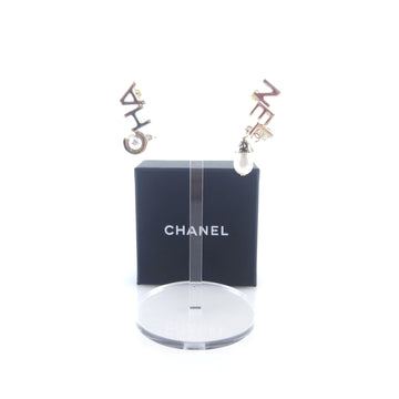 CHANEL Lettering Logo Earrings 8281 124111569
