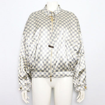 LOUIS VUITTON Damen Bomberjacke Damier Azur 1A9MH4 22 Saison 152898444