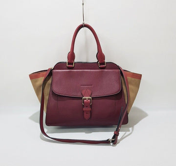 BURBERRY 2way ハコート アッシュビー チェック ファブリック 2WAY バッグ 4020497 124800618