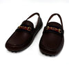 Gucci Web Driving Shoes 624698 1XH10 Dark Brown 127023892 [P]