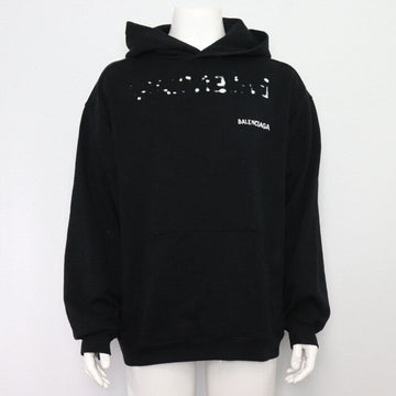 Balenciaga Black Hand-Drawn Medium Fit Hoodie 600583 152898185