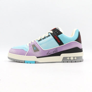 Louis Vuitton Blue Purple Trainer Men's Sneakers AA47996 152898047