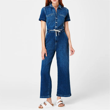 PAIGE Carly Denim Jumpsuit 585330 142114223