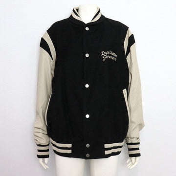 LOUIS VUITTON Lammleder Forever Stickerei Logo Varsity Jacket Herren 1A479Z 152898663