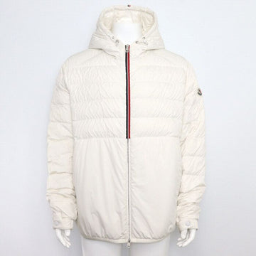 MONCLER Männliche Daunenjacke mit Kapuze GLAREY in Weiß 24. Saison 152900069