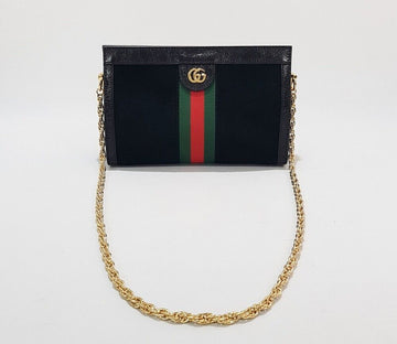 GUCCI オフィディア スウェード チェーン ショルダーバッグ 58172218