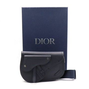 DIOR Sattel Tasche aus Navy Grain Kalbsleder Männer Crossbody aa48533 152892993
