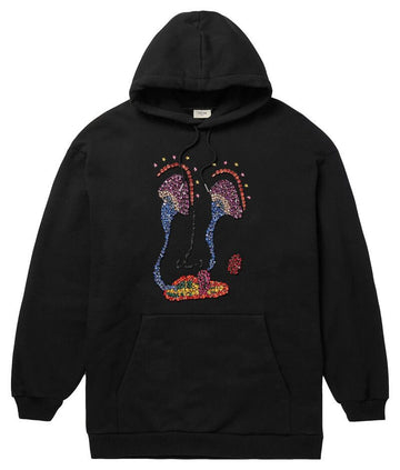 Celine Artist Paisley Bead Embroidery Hoodie Black 2Y608670Q 38NO 31315201