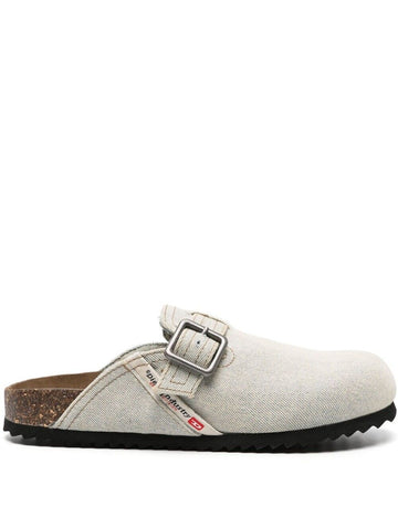 DIESEL SWOODSTOCK ML X Mules in hellblauem Denim Y03375 P3997 H7663 144151923