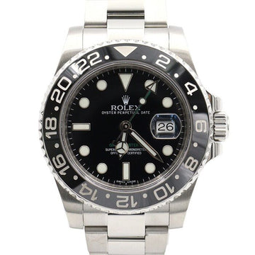 ROLEX 116710 GMT MASTER2 ブラック 40mm スチール メンズ腕時計 aa48470 152888605