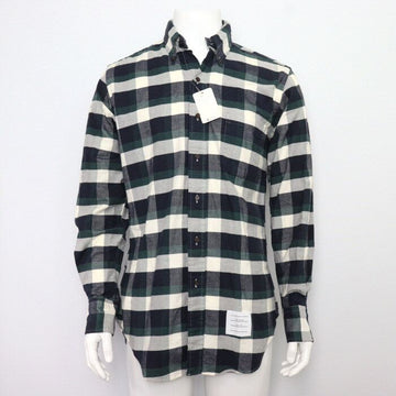 THOM BROWNE Kariertes Herrenhemd 152898754