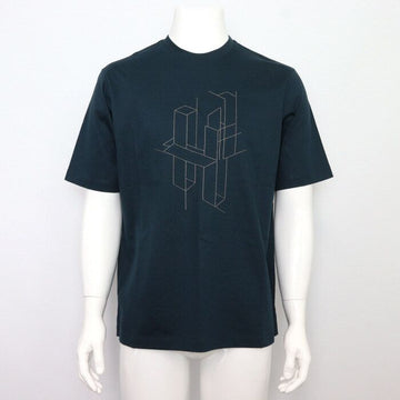 Hermes 3D Embroidered Logo Men's Short Sleeve T-Shirt 167610HA65SM 152898925