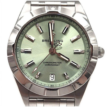 BREITLING クロノマット 32 ダイヤ スチール 時計 (A77310) 129623387