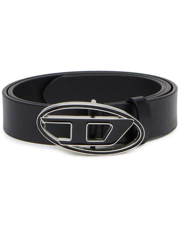 Diesel B1DR 25 Leather Belt Black X09716P1245 T8013 60725850