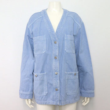 MIU MIU コットン バックロゴ デニム ジャケット 22シーズン ML837 152898441