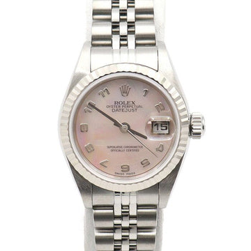 ROLEX Datumjust Perlmutt Zifferblatt römisches Ziffern 26mm Stahl Damenuhr 79174 152888522