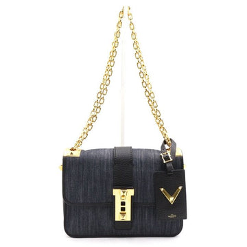 VALENTINO Denim Rockstud Schulter- und Crossbody-Tasche 0974 152892506