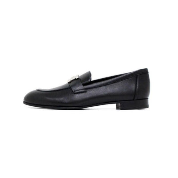 HERMES H201199Z Silber Logo Schwarz PARIS Damenschuhe aa49387 152897900