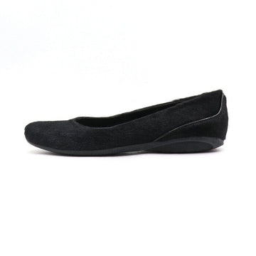 Prada Black Suede Leather Women's Flats aa49349 152896502