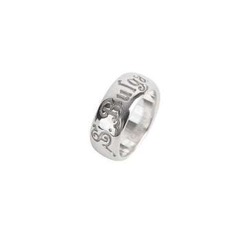 Bulgari Save the Children Silver Ring Size 50 7.7MM 7246171864 75875814