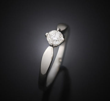 Bulgari Venetia Torcello Wedding Ring Platinum Diamond 1P 0.31CT Size 8 2MM 7245352325 75875865