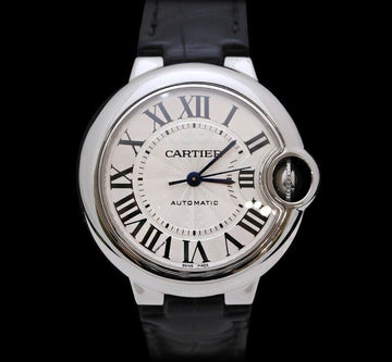 CARTIER W6920085 Ballon Bleu Stahl Lederband Automatik 33MM 7523694904 128228207