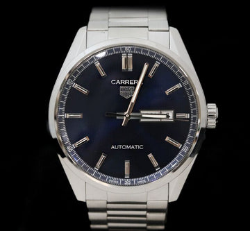 Tag Heuer Carrera Calibre 5 Automatic Steel Blue Dial 41MM 7534557618 129879175