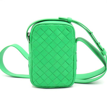 Bottega Veneta Green Intrecciato Mini Smartphone Case Crossbody Bag AA49584 152892675