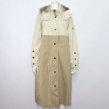 MONCLER Hooded Long Wind Jacket für Frauen aa49562 152898324