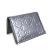 GUCCI GG エンブレム スモール ウォレット 847207 AAFT5 8144シルバー 158039004 [P]