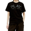 Comme Des Garcons Women's PLAY Logo Print T-Shirt Black AZ-T187-051-1-1 137993370 [P]