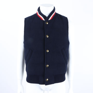 MONCLER Gamma Bleu Strickpadded Weste 128005