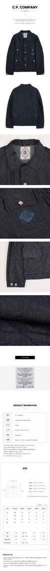 CP Company Men's 3/1 Denim Field Jacket 155889931 [P]