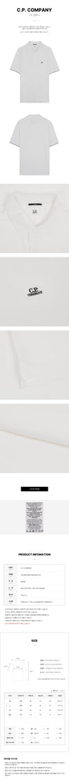 CP Company Logo Pique Polo Shirt 155889910 [P]