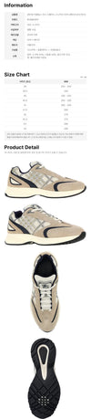 BURBERRY Eclipse Runner Suede Sneakers Tawny Beige 8127674 159638618 [P]