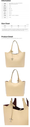 Tods Medium Shopper Bag in Light Beige 159724450 [P]