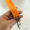 BURBERRY Kingdom Logo Orange Nylon Strap Necklace 80242441 143660315 [P]