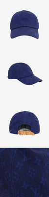 Louis Vuitton Monogram Essential Cap L Blue M77590 162943007 [P]