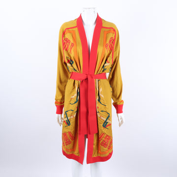 HERMES エルメス ロングカーディガン 124109