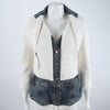Christian Dior Denim Tweed Jacket 123200 [P]